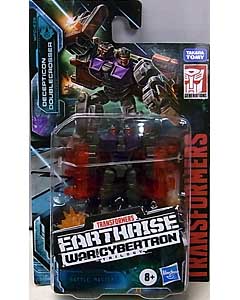 HASBRO TRANSFORMERS EARTHRISE BATTLE MASTERS DECEPTICON DOUBLECROSSER 台紙傷み特価