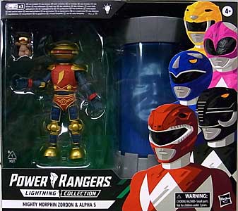 HASBRO POWER RANGERS LIGHTNING COLLECTION WALMART限定 6インチアクションフィギュア 2PACK MIGHTY MORPHIN ZORDON & ALPHA 5 パッケージ傷み特価