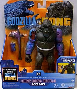 PLAYMATES GODZILLA VS. KONG 6インチベーシックアクションフィギュア HONG KONG BATTLE KONG