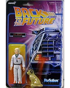 SUPER 7 REACTION FIGURES 3.75インチアクションフィギュア BACK TO THE FUTURE WAVE 2 DOC BROWN