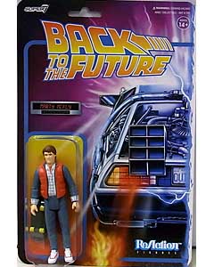 SUPER 7 REACTION FIGURES 3.75インチアクションフィギュア BACK TO THE FUTURE WAVE 2 MARTY McFLY