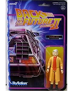 SUPER 7 REACTION FIGURES 3.75インチアクションフィギュア BACK TO THE FUTURE PART II WAVE 1 DOC BROWN [FUTURE]