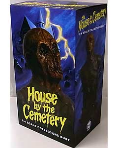 パッケージ傷み特価 TRICK OR TREAT STUDIOS 1/4スケールバストスタチュー THE HOUSE BY THE CEMETERY DR. FREUDSTEIN