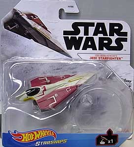 MATTEL HOT WHEELS STAR WARS DIE-CAST VEHICLE 2021 OBI-WAN KENOBI'S JEDI STARFIGHTER 