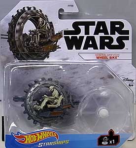 MATTEL HOT WHEELS STAR WARS DIE-CAST VEHICLE 2021 GENERAL GRIEVOUS WHEEL BIKE