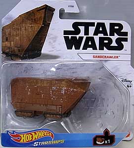 MATTEL HOT WHEELS STAR WARS DIE-CAST VEHICLE 2021 SANDCRAWLER ブリスター傷み特価