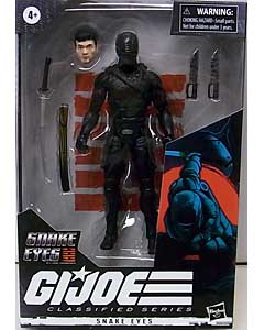 HASBRO G.I.JOE 6インチアクションフィギュア CLASSIFIED SERIES 映画版 SNAKE EYES: G.I. JOE ORIGINS SNAKE EYES