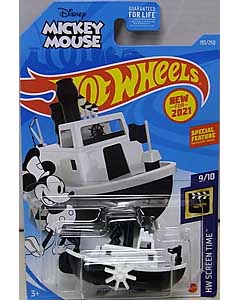 MATTEL HOT WHEELS 1/64スケール 2021 HW SCREEN TIME DISNEY STEAMBOAT #193