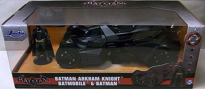 JADA TOYS METALS DIE CAST 1/24スケール BATMAN: ARKHAM KNIGHT BATMOBILE &amp; BATMAN