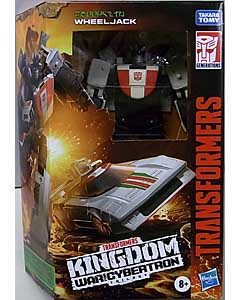 HASBRO TRANSFORMERS KINGDOM DELUXE CLASS WHEELJACK パッケージ傷み特価