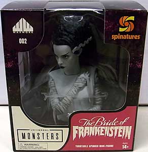 WAXWORK RECORDS UNIVERSAL MONSTERS THE BRIDE OF FRANKENSTEIN SPINATURE BUST