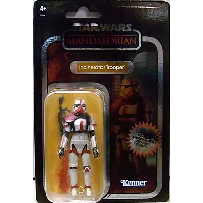 HASBRO STAR WARS WALMART限定 3.75インチアクションフィギュア THE VINTAGE COLLECTION 2021 (CARBONIZED GRAPHITE) INCINERATOR TROOPER [THE MANDALORIAN]