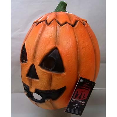 ワケアリ特価 TRICK OR TREAT STUDIOS ラバーマスク HALLOWEEN III: SEASON OF THE WITCH PUMPKIN