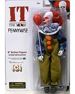 MEGO 8INCH ACTION FIGURE IT [1990] PENNYWISE [BURNT FACE]