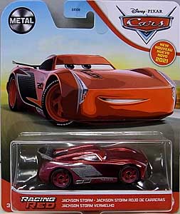 MATTEL CARS 2021 シングル JACKSON STORM [RACING RED] 台紙傷み特価