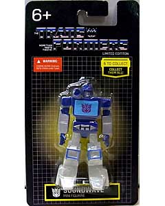 台紙傷み特価 PREXIO TRANSFORMERS G1 MINI FIGURINE SOUNDWAVE