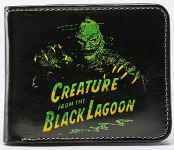 ROCK REBEL BILLFOLD GREEN CREATURE FROM THE BLACK LAGOON