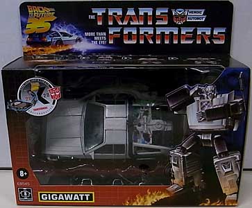 HASBRO TRANSFORMERS BACK TO THE FUTURE 35TH ANNIVERSARY GIGAWATT