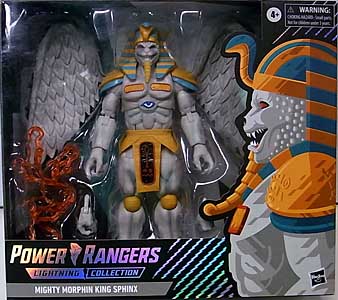 HASBRO POWER RANGERS LIGHTNING COLLECTION TARGET限定 6インチアクションフィギュア MIGHTY MORPHIN KING SPHINX [SPECTRUM PACKAGE] パッケージ傷み特価