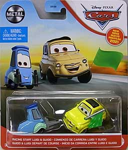 MATTEL CARS 2021 シングル RACING START LUIGI & GUIDO