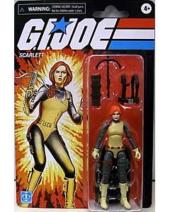 HASBRO G.I.JOE WALMART限定 3.75インチアクションフィギュア RETRO COLLECTION SCARLETT