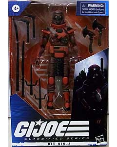 HASBRO G.I.JOE 6インチアクションフィギュア CLASSIFIED SERIES RED NINJA