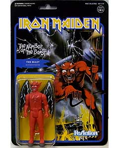 SUPER 7 REACTION FIGURES 3.75インチアクションフィギュア IRON MAIDEN THE BEAST [THE NUMBER OF THE BEAST]