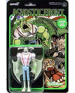 SUPER 7 REACTION FIGURES 3.75インチアクションフィギュア AGNOSTIC FRONT ELIMINATOR [GLOW IN THE DARK]