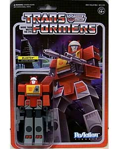 SUPER 7 REACTION FIGURES 3.75インチアクションフィギュア TRANSFORMERS WAVE 3 BLASTER