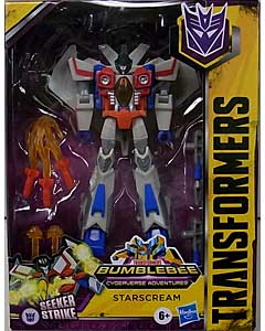 HASBRO アニメ版 TRANSFORMERS BUMBLEBEE CYBERVERSE ADVENTURES DELUXE CLASS STARSCREAM