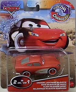 MATTEL CARS 2021 COLOR CHANGERS シングル CRUISIN' LIGHTNING McQUEEN