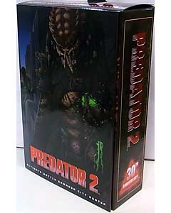 NECA PREDATOR 2 7インチアクションフィギュア ULTIMATE BATTLE DAMAGED CITY HUNTER パッケージ傷み特価