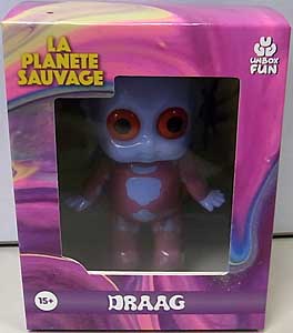 UNBOX INDUSTRIES FANTASTIC PLANET DRAAGS VINYL FIGURE [PINK / MALE] 