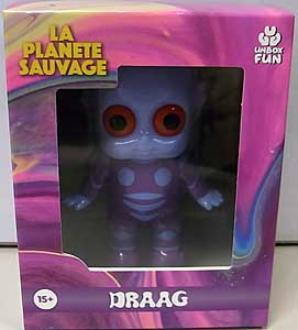 UNBOX INDUSTRIES FANTASTIC PLANET DRAAGS VINYL FIGURE [PURPLE / FEMALE] 