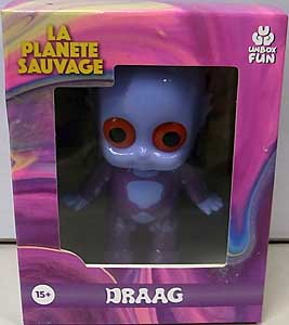 UNBOX INDUSTRIES FANTASTIC PLANET DRAAGS VINYL FIGURE [PURPLE / MALE] 