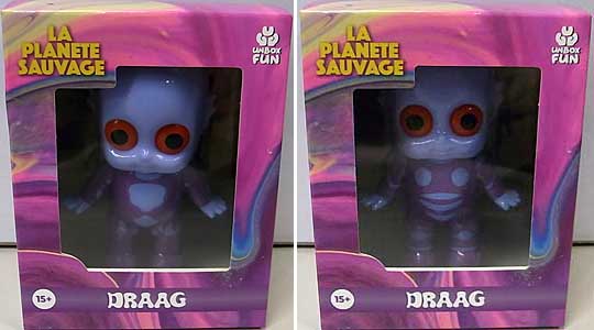 UNBOX INDUSTRIES FANTASTIC PLANET DRAAGS VINYL FIGURE [PURPLE] 2種セット