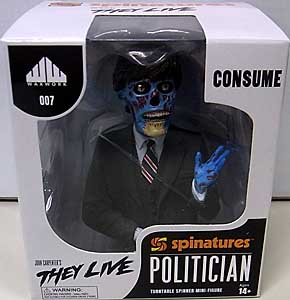 WAXWORK RECORDS THEY LIVE POLITICIAN SPINATURE BUST パッケージ破れ特価