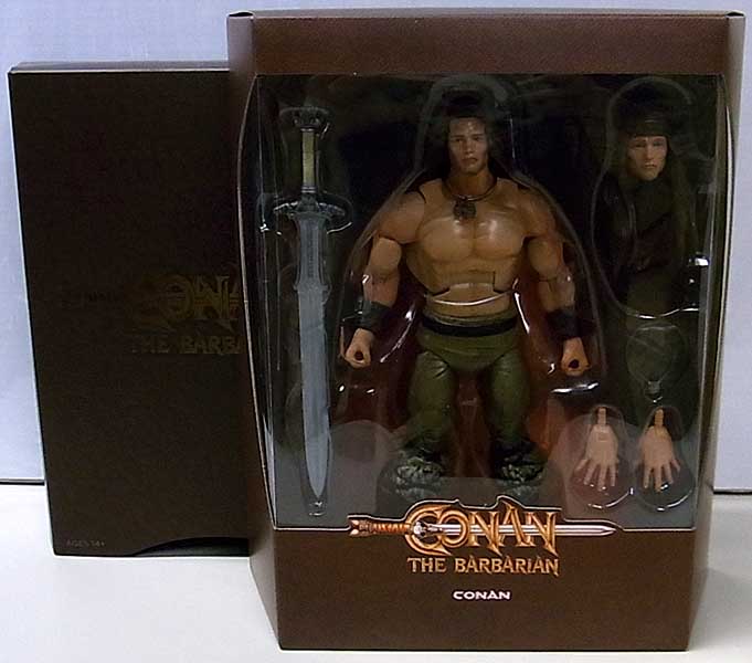 7-Inch Figure SUPER7 Conan the Barbarian Ultimates Conan Iconic Movie Pose 