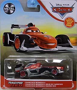 MATTEL CARS 2021 シングル FRANCESCO BERNOULLI [RACING RED] 台紙傷み特価