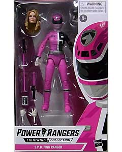 パッケージ傷み特価 HASBRO POWER RANGERS LIGHTNING COLLECTION 6インチアクションフィギュア S.P.D. PINK RANGER