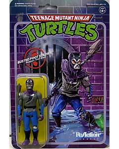 SUPER 7 REACTION FIGURES 3.75インチアクションフィギュア TEENAGE MUTANT NINJA TURTLES WAVE 3 DAMAGED FOOT SOLDIER