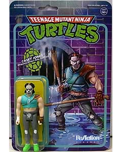 SUPER 7 REACTION FIGURES 3.75インチアクションフィギュア TEENAGE MUTANT NINJA TURTLES WAVE 3 CASEY JONES