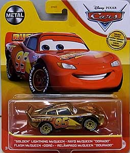 MATTEL CARS 2021 シングル GOLDEN LIGHTNING McQUEEN 台紙傷み特価