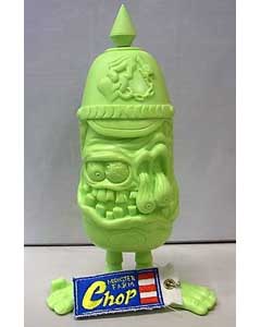 MONSTER FARM BY CHOP TWO HEAD MONSTER [DAYGLO YELLOW GREEN]