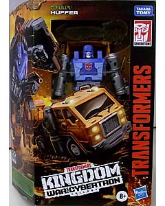 HASBRO TRANSFORMERS KINGDOM DELUXE CLASS HUFFER