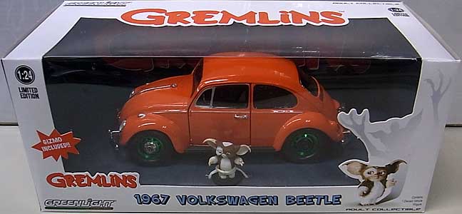 GREENLIGHT 1/24スケール GREMLINS 1967 VOLKSWAGEN BEETLE [GREEN WHEELS]