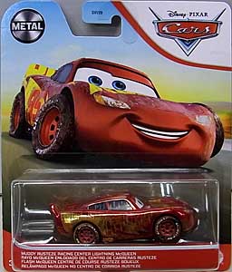 MATTEL CARS 2021 シングル MUDDY RUST-EZE RACING CENTER LIGHTNING McQUEEN 台紙傷み特価