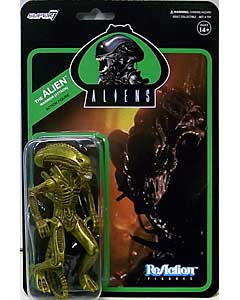 SUPER 7 REACTION FIGURES 3.75インチアクションフィギュア ALIEN XENOMORPH WAVE 1 WARRIOR (ATTACK)