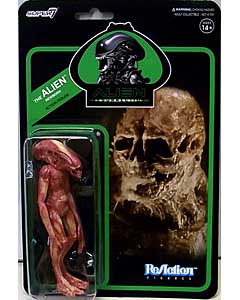 SUPER 7 REACTION FIGURES 3.75インチアクションフィギュア ALIEN XENOMORPH WAVE 1 NEWBORN