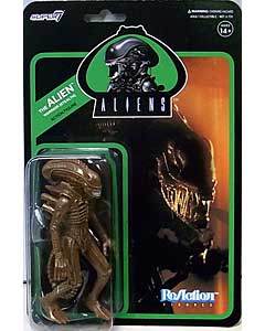 SUPER 7 REACTION FIGURES 3.75インチアクションフィギュア ALIEN XENOMORPH WAVE 1 WARRIOR (STEALTH)